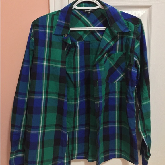 George Flannel - Green, Blue, Black, White - Picture 1 of 3